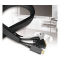 logilink kab0082 cable flexwrap with zipper 30mm 5m black extra photo 6
