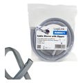 logilink kab0071 cable flexwrap with zipper 30mm 1m grey extra photo 6