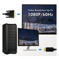 logilink cv0131 displayport 12 to dvi adapter 2m black extra photo 3