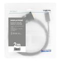 logilink cv0131 displayport 12 to dvi adapter 2m black extra photo 4