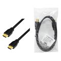 logilink ch0100 hdmi cable high speed with ethernet 4k 60hz 1m black extra photo 6