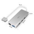 usb c hub connect2mac apple macbook air pro 12 ports hama 200133 extra photo 2