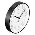 hama salina wall clock f22 cm no ticking black extra photo 1
