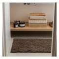 estia tapeto mpanioy shaggy 80x50cm polyestera kafe 02 20767 extra photo 1