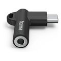 antaptoras aux usb c ypodoxi jack 35 mm angled hama 201701 extra photo 1
