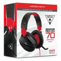 turtle beach recon 70 wired gaming headset for xbox ps switch pc mobile red black extra photo 9