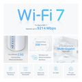 tp link deco be65 2 pack whole home mesh wifi 7 system extra photo 2