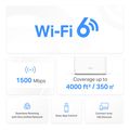 mercusys halo h60x 2 pack ax1500 whole home mesh wifi 6 system extra photo 2