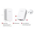 mercusys me10 300 mbps wi fi range extender extra photo 3