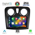 digital iq bxc 3108 cpaa 9inc multimedia tablet for dacia logan  sandero mod 2012 2019 extra photo 1