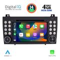 digital iq msg 496 cpa 7 deck multimedia system for mercedes slk r171 mod 2004 2010 extra photo 1