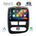 digital iq bxf 6544 cpaa 10inc multimedia tablet for renault clio mod 2012 2015 extra photo 1