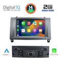 digital iq msf 388 cpa 7 deck multimedia system for peugeot 407 mod 2004 2011 extra photo 1