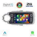 digital iq msd 030 cpa 7 deck multimedia for toyota yaris mod 2011 2020 extra photo 1