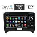 digital iq x078 gps 7 dvd multimedia system for audi tt mod 2007 2015 extra photo 1