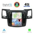 digital iq bxf 6965 cpaa tesla style for toyota hilux mod 2005 2015 extra photo 1
