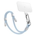 spigen universal set 2 cross body strap 1p wrist strap 1p contag2 1p mute blue extra photo 2