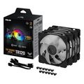 asus tuf gaming tr120 argb 3in1 black computer case air cooler 12 cm extra photo 1