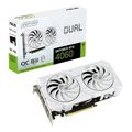 vga asus dual rtx4060 o8g evo white nvidia geforce rtx 4060 8 gb gddr6 extra photo 1