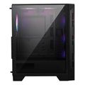 case msi mag forge 120a airflow midi tower transparent black extra photo 2
