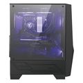 case msi mag forge 100m mid tower gaming 2x 120mm arg fan black extra photo 1