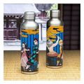 paladone demon slayer kimetsu no yaiba premium metal water bottle 450ml extra photo 1