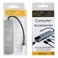 nsp n18 gkri usb c hub 5 in 1 8340284 type c se usb 30 me rj45 pd 2 usb 30 kai hdmi 4k extra photo 4