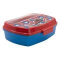 stor marvel spider man arachnid grid funny sandwich box with cutlery 74709 extra photo 1