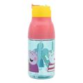 stor peppa pig core 2022 double opening sipper ecozen bottle 420ml 52835 extra photo 1