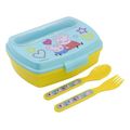 stor peppa pig core 2022 funny sandwich box with cutlery 13909 extra photo 1