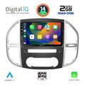 digital iq bxc 3429 cpaa 10inc multimedia tablet for mercedes vito  viano w447 mod 2015gt  extra photo 1