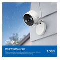 tp link tapo c120 tapo indoor outdoor wi fi home security camera extra photo 2