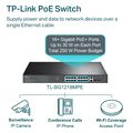 tp link tl sg1218mpe 18 port gigabit easy smart switch with 16 port poe  extra photo 2