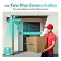 smart home security camera botslab pro w312 wi fi 25k ip66 outdoor white extra photo 4