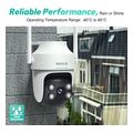 smart home security camera botslab pro w312 wi fi 25k ip66 outdoor white extra photo 5