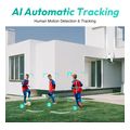 smart home security camera botslab pro w312 wi fi 25k ip66 outdoor white extra photo 8