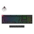 keychron k10 v2 k10x b3 qmk bt wired mechanical keyboard brown switch rgb 100 us layout extra photo 1