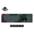 keychron k5 v2 k5x b3 qmk bt wired mechanical keyboard brown switch rgb 100 us layout extra photo 1
