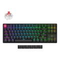 keychron k8 v2 k8x j1 qmk bt wired mechanical keyboard red switch hotswap rgb 80 us lay aluminum extra photo 1