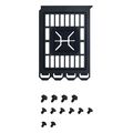 lian li a3 1x vertical gpu kit for a3 matx black pci e 40 riser cable included extra photo 1