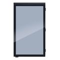 lian li a3 2x optional side glass panel for a3 matx black extra photo 1