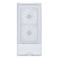 lian li lancool 207 white atx pc case 4 fans 2 x front 140 argb pwm 2 bottom 120 pwm reverse extra photo 2