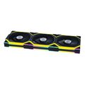 lian li unifan sl wireless 120 3pcs reverse black triple pack include controller case fan extra photo 4