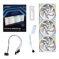 lian li unifan sl wireless 120 3pcs reverse white triple pack include controller case fan extra photo 4