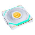 lian li unifan sl wireless lcd 120 1pcs reverse white case fan extra photo 1