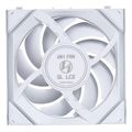 lian li unifan sl wireless lcd 120 1pcs reverse white case fan extra photo 2