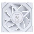 lian li unifan sl wireless lcd 120 1pcs white case fan extra photo 2