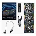 lian li unifan sl wireless lcd 120 3pcs black triple pack include controller case fan extra photo 4
