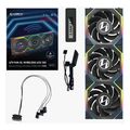 lian li unifan sl wireless lcd 120 3pcs reverse black triple pack include controller case fan extra photo 3