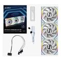 lian li unifan sl wireless lcd 120 3pcs white triple pack include controller case fan extra photo 3